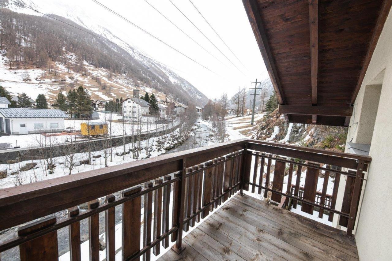 Apartmán Haus Pickelschmiede Saas-Grund Exteriér fotografie