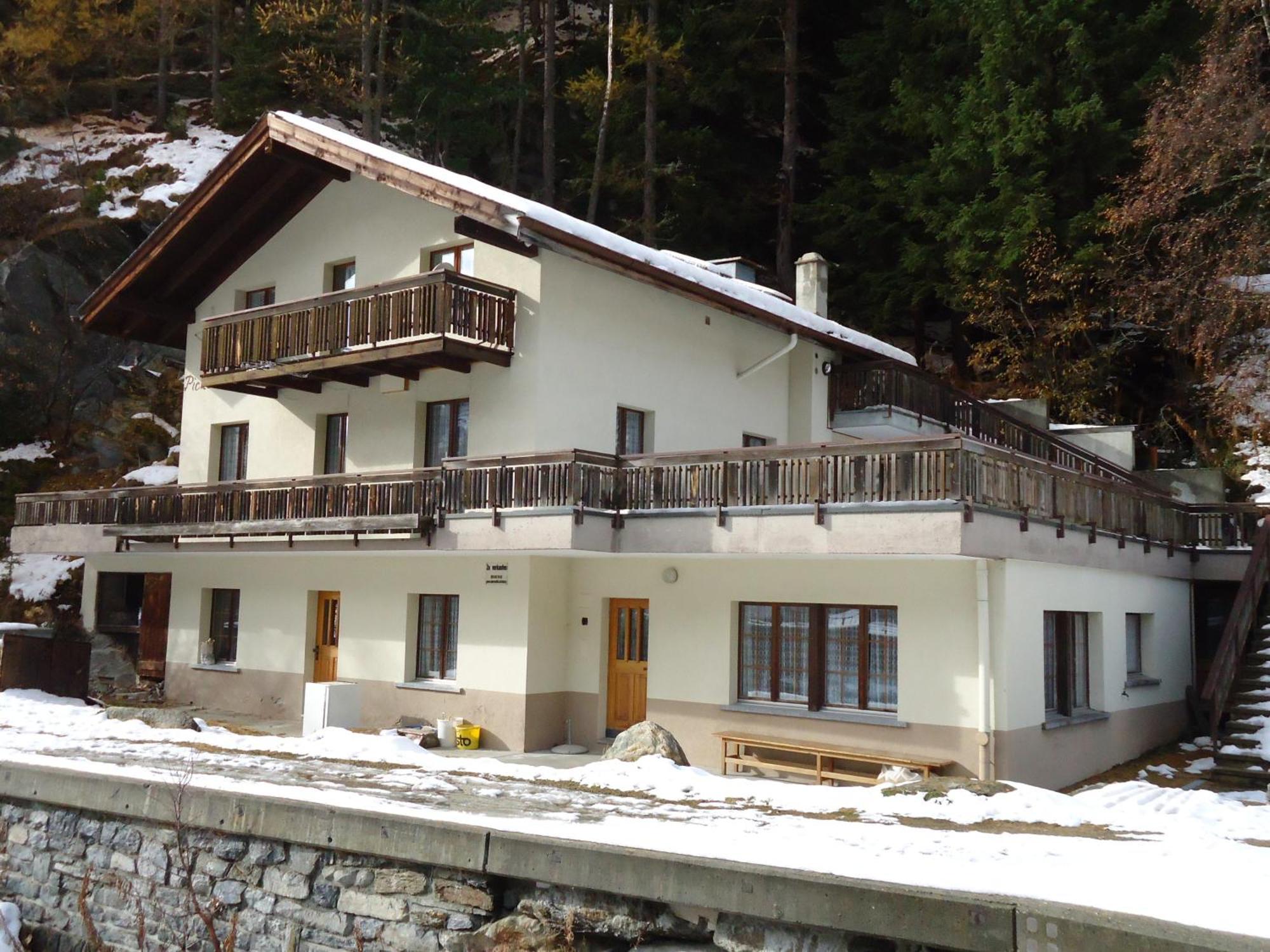 Apartmán Haus Pickelschmiede Saas-Grund Exteriér fotografie