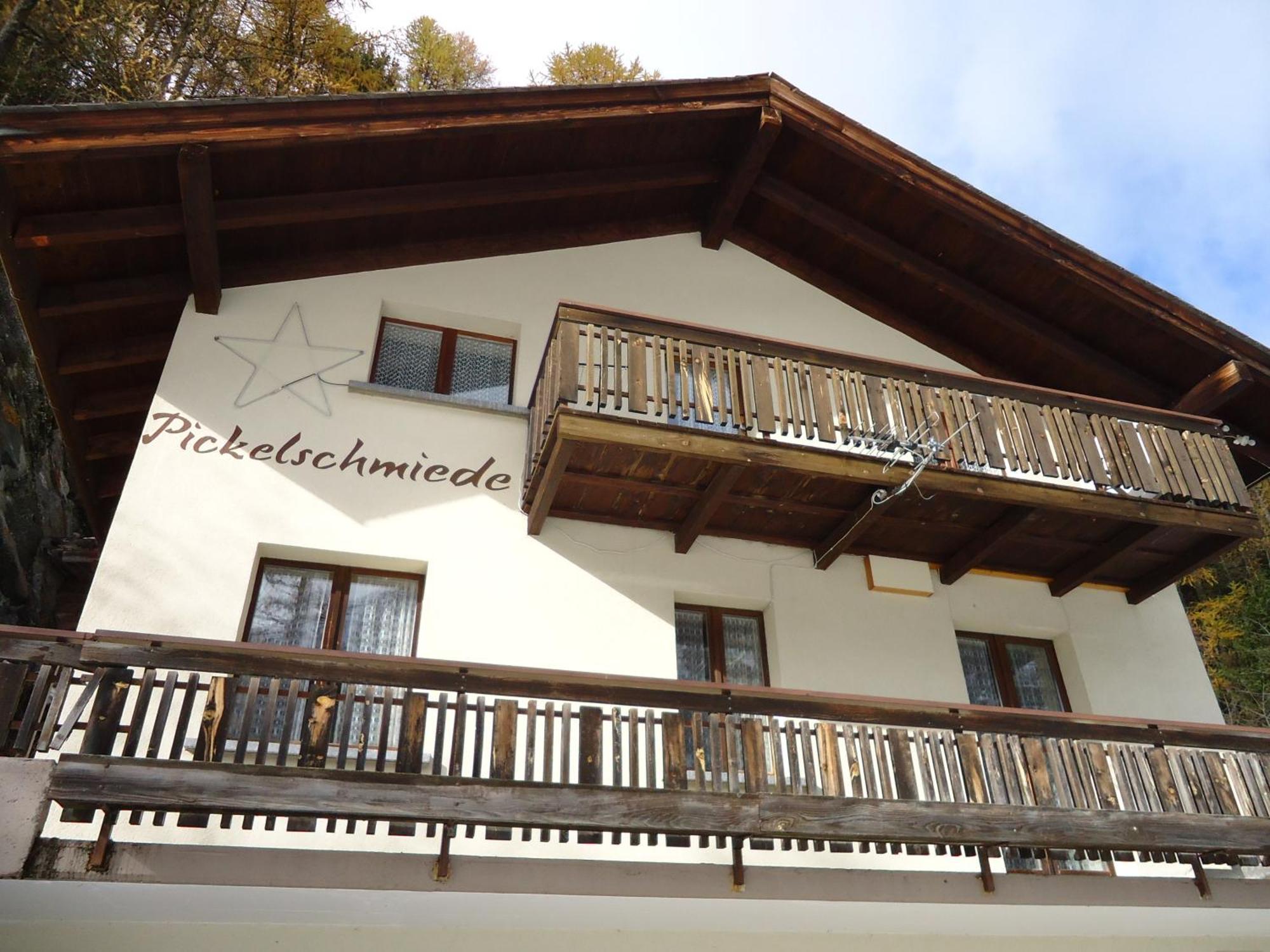 Apartmán Haus Pickelschmiede Saas-Grund Exteriér fotografie