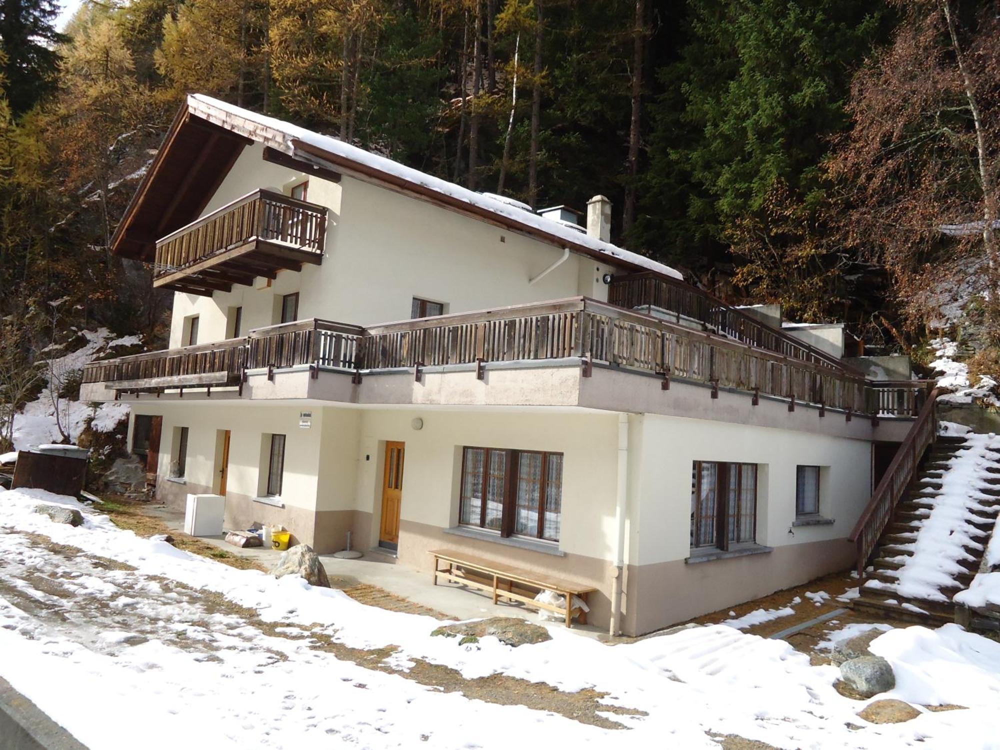 Apartmán Haus Pickelschmiede Saas-Grund Exteriér fotografie