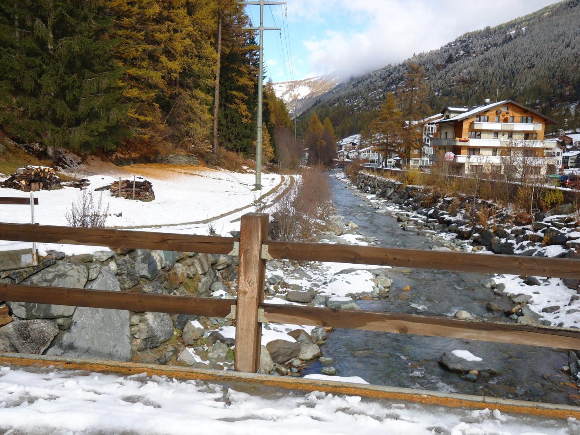 Apartmán Haus Pickelschmiede Saas-Grund Exteriér fotografie
