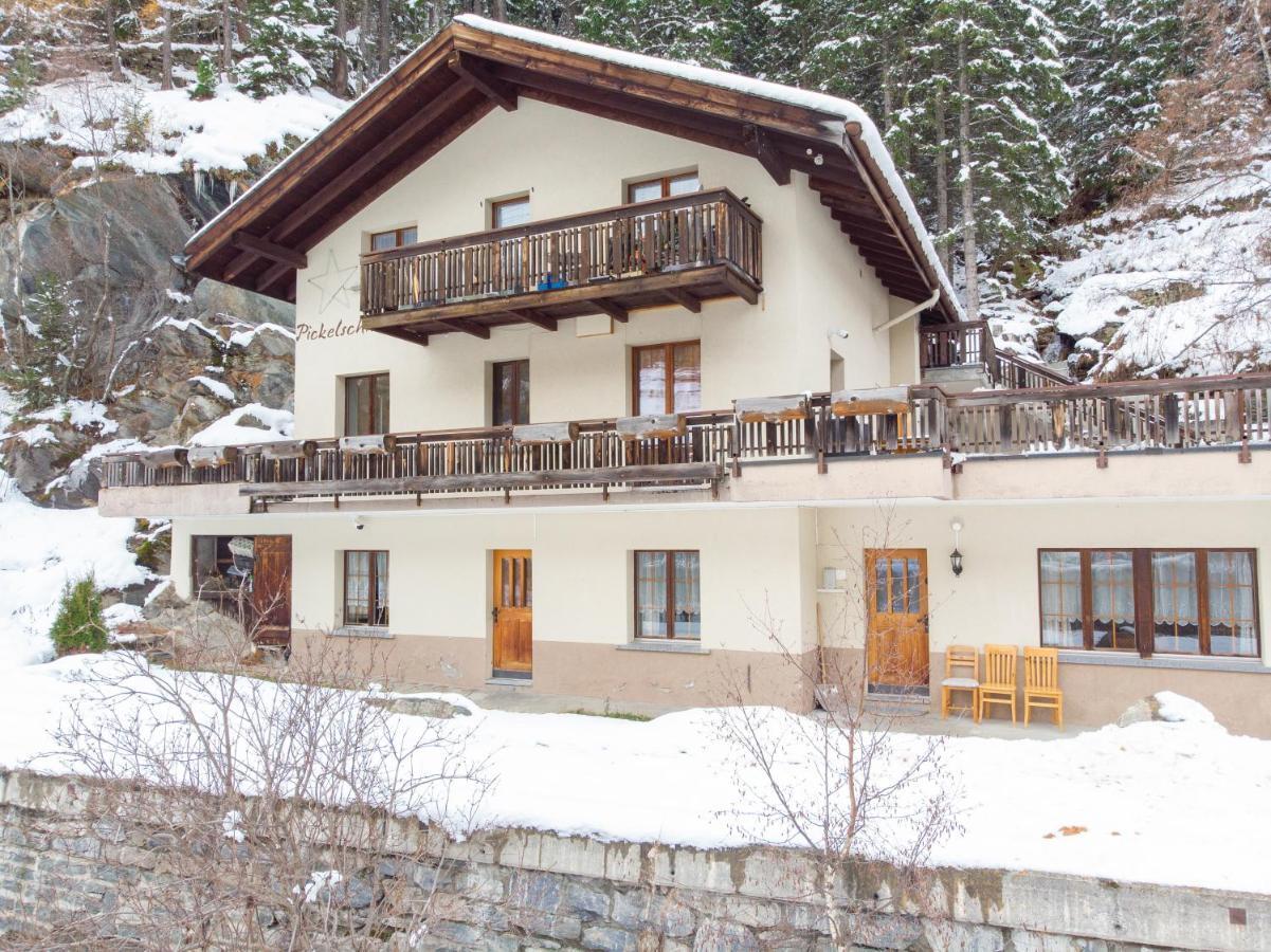 Apartmán Haus Pickelschmiede Saas-Grund Exteriér fotografie