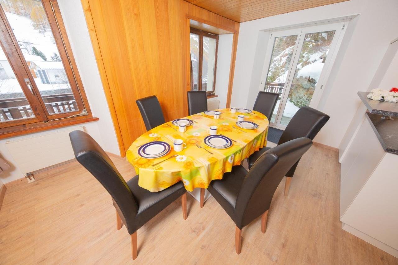 Apartmán Haus Pickelschmiede Saas-Grund Exteriér fotografie