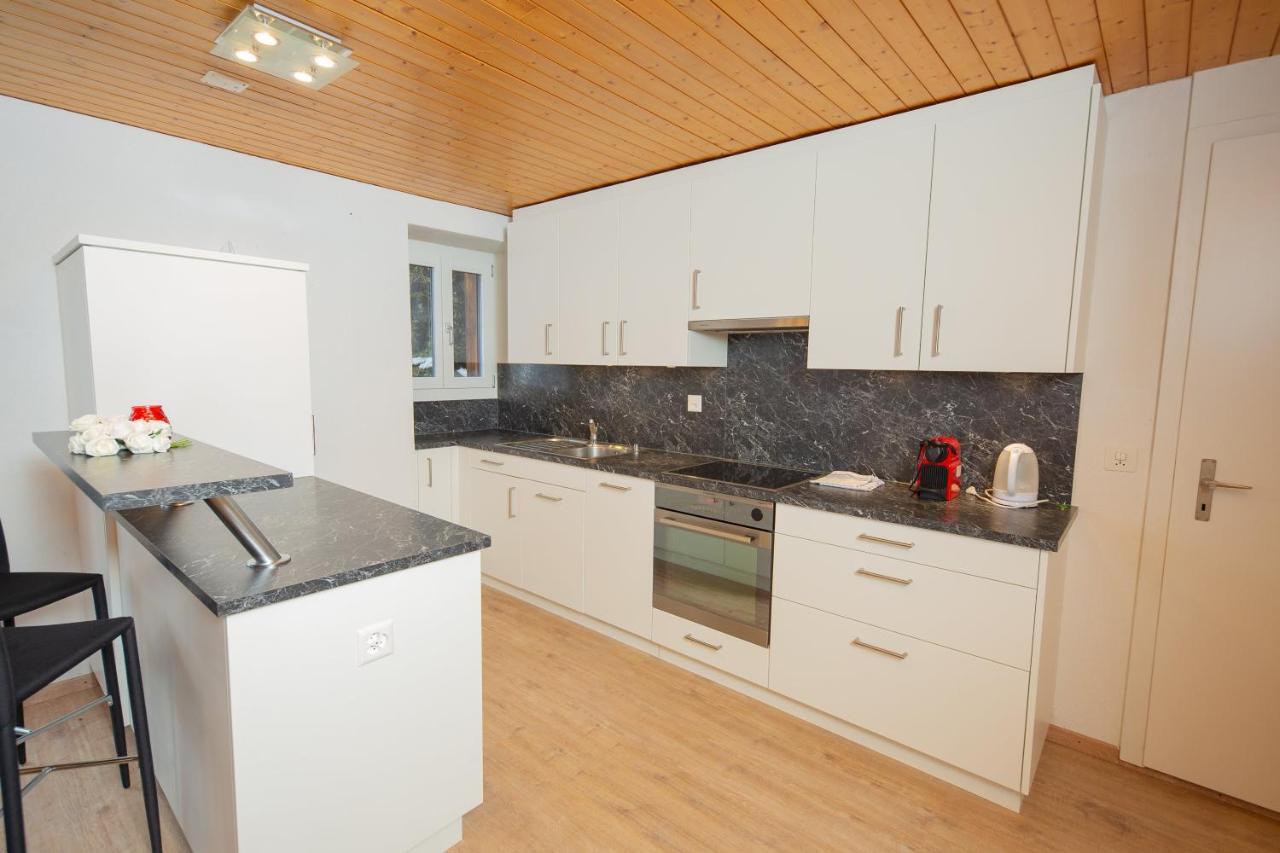 Apartmán Haus Pickelschmiede Saas-Grund Exteriér fotografie